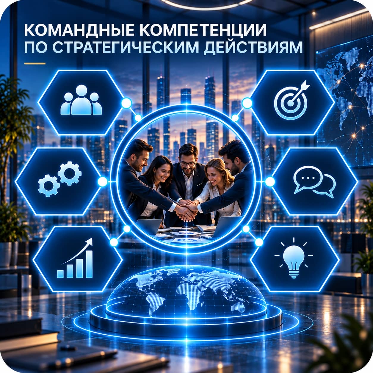 Развитие командных компетенций по стратегическим действиям<br>в условиях фундаментальной неопределенности<br>(на базе экономико-психологических тренажеров ИПЭИ)